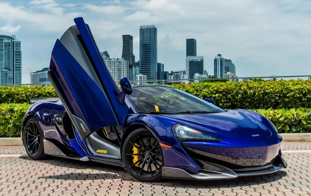 McLaren 600LT photographed for Pugachev Miami